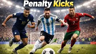 Penalty kicks in Efootball 2026 | ft.Ronaldo,Messi & Mbappe