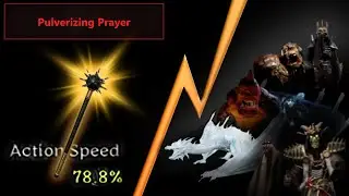 78% ACTION SPEED Pulverizing Prayer VS EVERY BOSS in Dark and Darker