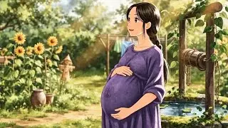 “A Mother’s Silent Journey 🌸 | Ghibli Cozy Style”