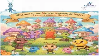 Insects for Kids 🐜 | Learn Insect Body Parts, Food & Life Cycle | Fun Science Story