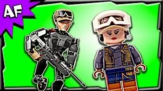 Lego Star Wars Sergeant JYN ERSO Buildable Figure 75119 Stop Motion Build Review