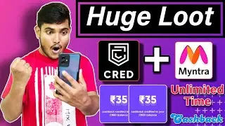Cred Myntra Bug Loot || Cred App new Tffer Today || Cred Myntra Huge Loot | MYNTRA CRED HUGE BUG