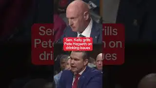Dem Senator GRILLS Pete Hegseth on Drinking Issues