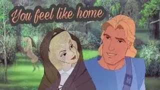 Non/Disney crossover JOHN SMITH AND AURORA ft Spirit YOU FEEL LIKE HOME