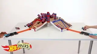 Knockdown Battle | Hot Hacks | @HotWheels