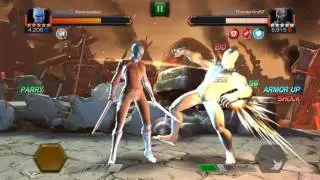 Nebula VS Civil War Black Panther Test Run MCOC