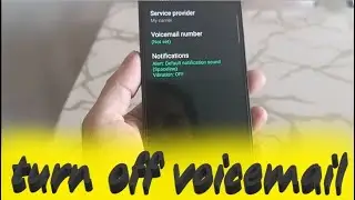 How to turn off voicemail on samsung A12 | A22 | A32 | A52 (2 ways)