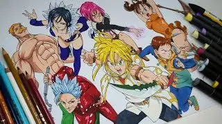 Drawing The Seven Deadly Sins Characters