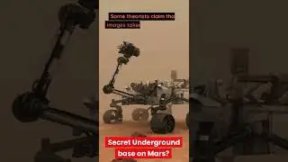 Secret underground Base on Mars?