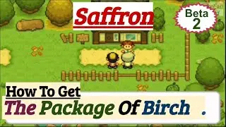 How To Get The Package Of Prof. Birch | Pokemon Saffron | GBA Rom Hack