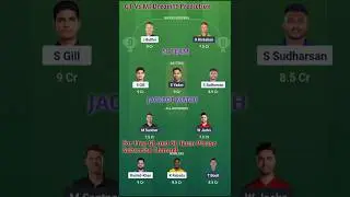 GT Vs MI Dream11 Prediction| MI Vs GT Dream11 Team| IPL 2025