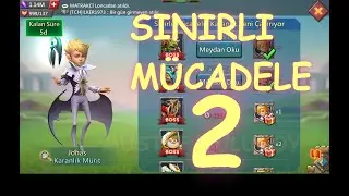 SINIRLI M&Uuml;CADELE-KARANLIK M&Uuml;RİT AŞAMA 2-LİMİTED CHALLENGE STAGE 2-LORDS MOBİLE- JONAS
