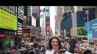 Eastern European Fashion Week production manager is needed for morning shift Times Square Billboards