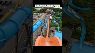 Dad Faced His Fear on the Tallest Water Slide&hellip;