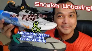 Nike Joyride Run Flyknit vs Adidas Nite Jogger Sesame Unboxing Quick On Feet Review | Comfort Battle