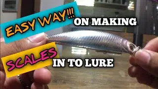 HOW TO MAKE SCALES INTO LURE//EASY WAY//AK FISHING ADVENTURE