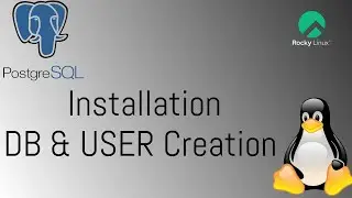 How To Install & Create DB/User In PostgreSQL on Rocky Linux 8.6