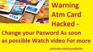 Warning !  ATM Cards  Hacked in india  [Hindi]