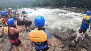 Upper Ocoee Raft One Flips