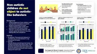 Non-Autistic Children Do Not Object to Autistic-Like Behaviors