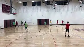 Video Nine: Wayne Harrison: My favorite 3 team overloaded possession scanning game with U14 boys.