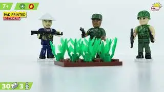 COBI-2047 Vietnam War figures set