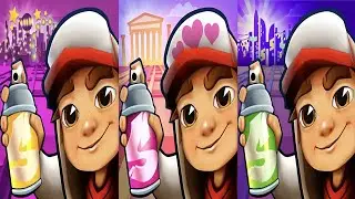 Subway Surfers : Shenzhen Showdown 2024 🆚 Love Odyssey 2024 🆚 Las Vegas 2024 Maps Comparison 