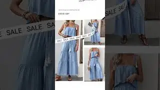 Women's Strappy Top and Wide-Leg Pants Set, Textured Summer Resortwear #summerfashion #summertime