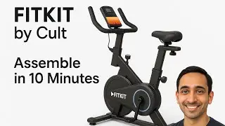 Fitkit Air Bike Unboxing | Home Cardio Workout #homegym 