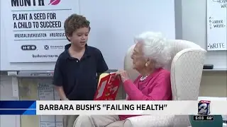 People react to news of Barbara Bush's failing health
