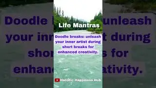 How to Infuse Creativity into Daily Life #mindfulliving #mindsetmatters #wellnesstips