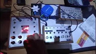 DIY Freak FM + Drum kid Arduino nano synth.