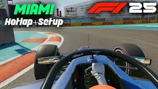 Настройка F1 25 Miami + Руководство по трассе (F2)