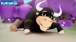O Boi se deu mal e ficou preso! E Agora! - KuKaKai Tv | Vídeo Infantil | Português