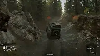 Snowrunner, Hidden Vehicle and all Upgrades box in Island Lake, Michigan
