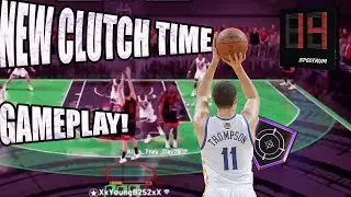 NEW Clutch Time Mode Is A W! Gameplay! 4 PT Shot! 2k22 MyTeam!