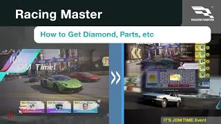 Racing Master: How to Get Diamond, Parts, etc in IT'S JDM TIME event #racinggames#racingmaster#car
