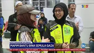 #WakeUp4Gaza (Buletin Utama TV3) MAPIM Gesa Bantu Gaza Berterusan