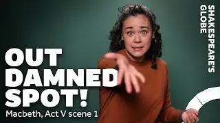 Out damned spot! | Act V scene 1 | Macbeth (2025) | Shakespeare's Globe