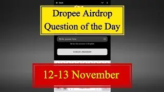 Dropee Question of the Day | Dropee Question of the Day Today 12 November | Dropee Daily Question