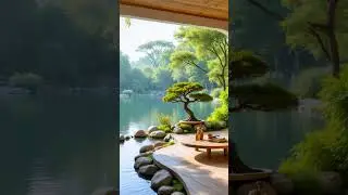 Jazz Piano by the Lake 🌿 Calm Spring Relax Vibes