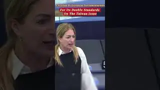 #European parliamentarians criticized Europe for its double standards on the #Taiwan issue #china