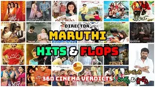 Director Maruthi: Hits & Flops | Full Career Box Office Analysis! | 360 Cinema Verdicts