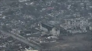 В Рубежном россияне применили в жилой застройке установку УР-77 &laquo;Метеорит&raquo; (взрыв в конце)