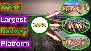 Top 10 world Longest Railway Platforms | List Of World Largest Railway Stations in 2022 | #toptengk
