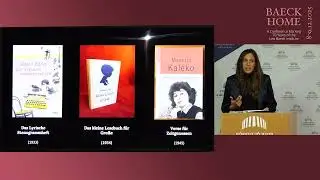 Dr. Michal Peles-Almagor | Voices Displaced–Mascha Kaléko's Performed Poetry