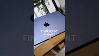 Unboxing the fingerprint magnet edition of the M4 Macbook Air 🙂 #unboxing #macbookairm4 #tech