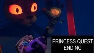 (FNAF HELP WANTED 2) Secret Ending/Princess Quest Ending