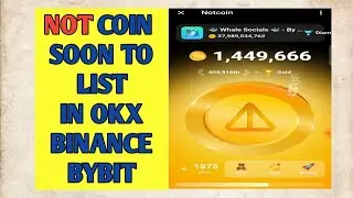 NOTCOIN MINING IN TELEGRAM