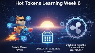HTX Learn : Hot Tokens Learning Week 6: Total Rewards: 1000 USDT : Period: 2026.01.13 - 2026.01.20